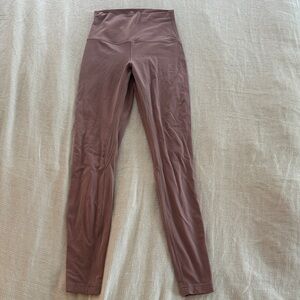 Lululemon: Pink High-Rise Leggings